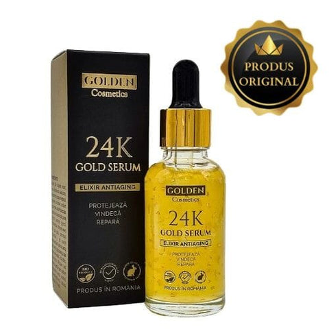 Image of Ser Antirid cu Aur 24k și Acid Hialuronic (Copy) Golden Cosmetics 1 SER 