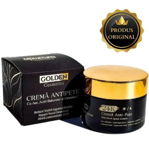 Image of Cremă Antipete cu Aur, Acid Kojic și Vitamina C Golden Cosmetics 