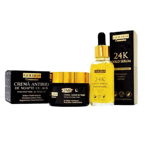 Image of Set Antirid cu Aur de Noapte Golden Cosmetics 