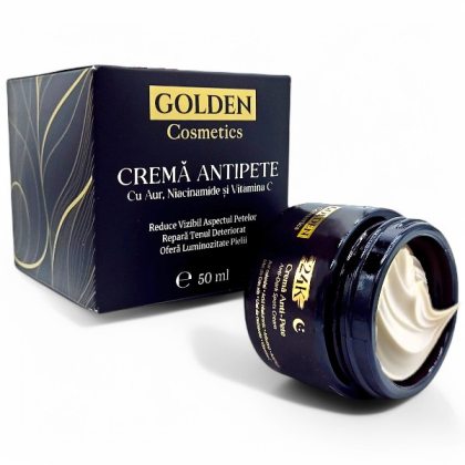 Cremă Antipete cu Aur, Niacinamide și Vitamina C