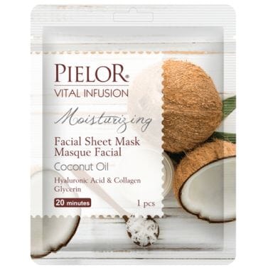 Mască Șervețel cu Ulei de Cocos și Glicerină Golden Cosmetics 