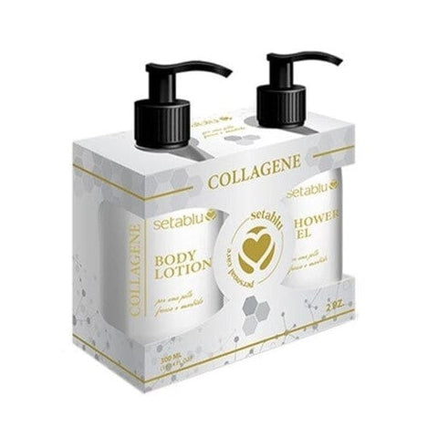 Image of Set Gel de Duș și Loțiune de Corp cu Colagen Golden Cosmetics 