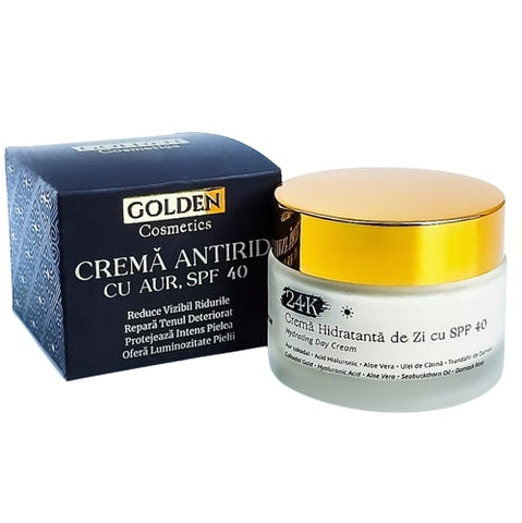 Image of Set Antirid cu Aur și Acid Hialuronic The Golden Shop 