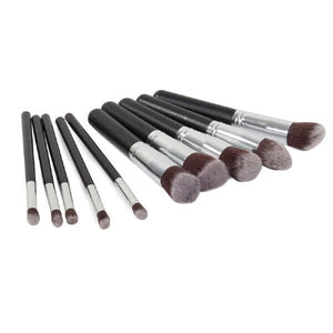 Set Profesional 10 Pensule de Machiaj Golden Cosmetics 